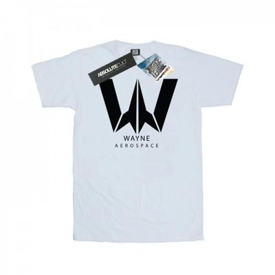 DC Comics Mens Justice League Movie Wayne Aerospace T-Shirt