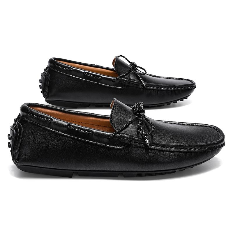 Men's Comfortable Loafers Shoes Male Breathable Vintage Comfy Flat Moccasin Fashion Slip-on Boat Shoes For Men Casual Shoes
