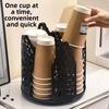 Detachable Cup Storage Rack 4in1 Paper Cup Holder Paper Cup Dispenser  Commercial Use