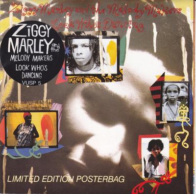 7-Zoll Schallplatte ZIGGY MARLEY THE MELODY MAKERS Look Whos Dancing VUSPP5 Virgin America 1989 UK Reggae Ska Dub Gebraucht