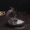 Drachen Rückfluss Räuchergefäß Große Größe Sandelholz Räucherstäbchen Halter Keramik Heimdeko Ornamente
