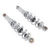 1 Pair 280mm Rear Shock Absorber 10mm Aperture Adjustable Damping Fit For Monkey Motorcycle Z50 CT70 ST50