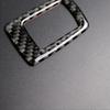 For BMW 3 Series E90 LHD 2005-2012 - Interior Power Window Switch Trim, Real Carbon Fiber Easy Tall Decor