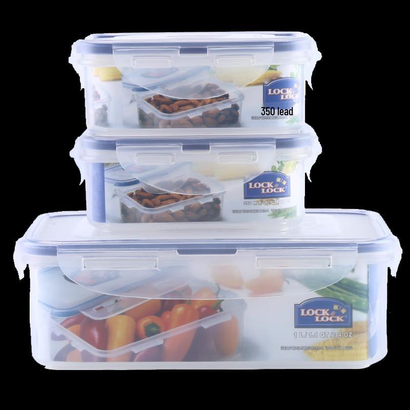 LocknLock Plastic Food Storage Container Set