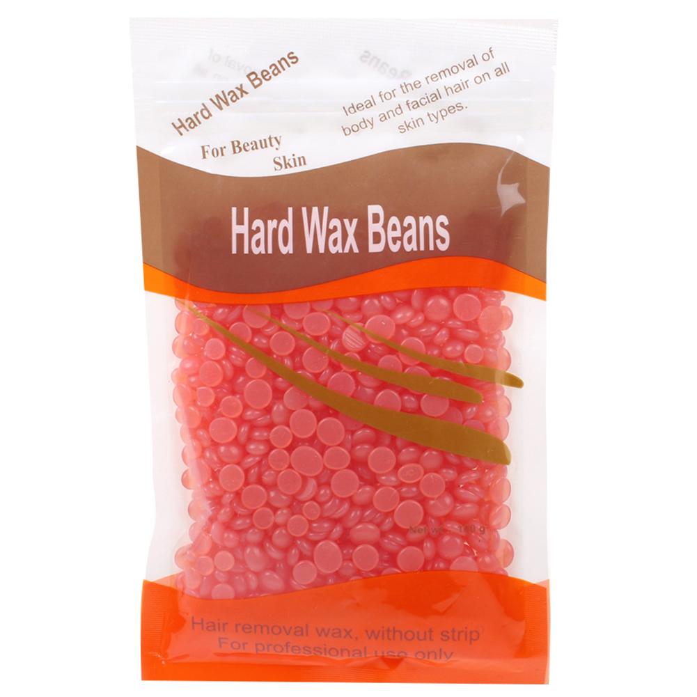 100g Depilatory Hard Wax Beans Hair Removal Wax Beads with Natural Ingredient for All Body and Bikini Areas