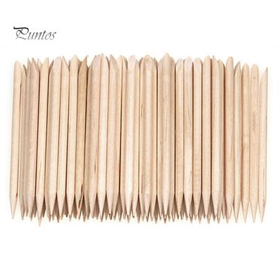 Puntos Nail Art 50 Stück/Pack Pro Holzstab Entferner Maniküre Pediküre Nagelhautschieber