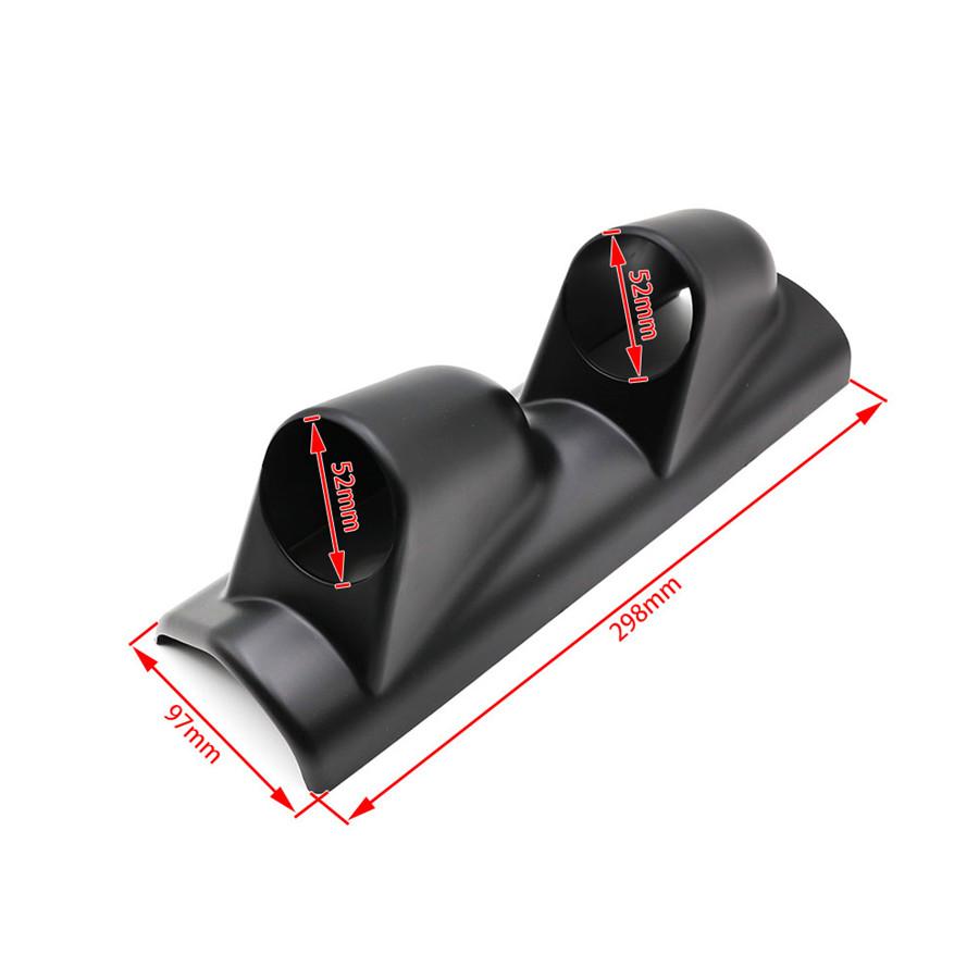 52mm 2"Black A-Pillar Meter Gauge Bracket Mount Holder Pod Protect for Racing