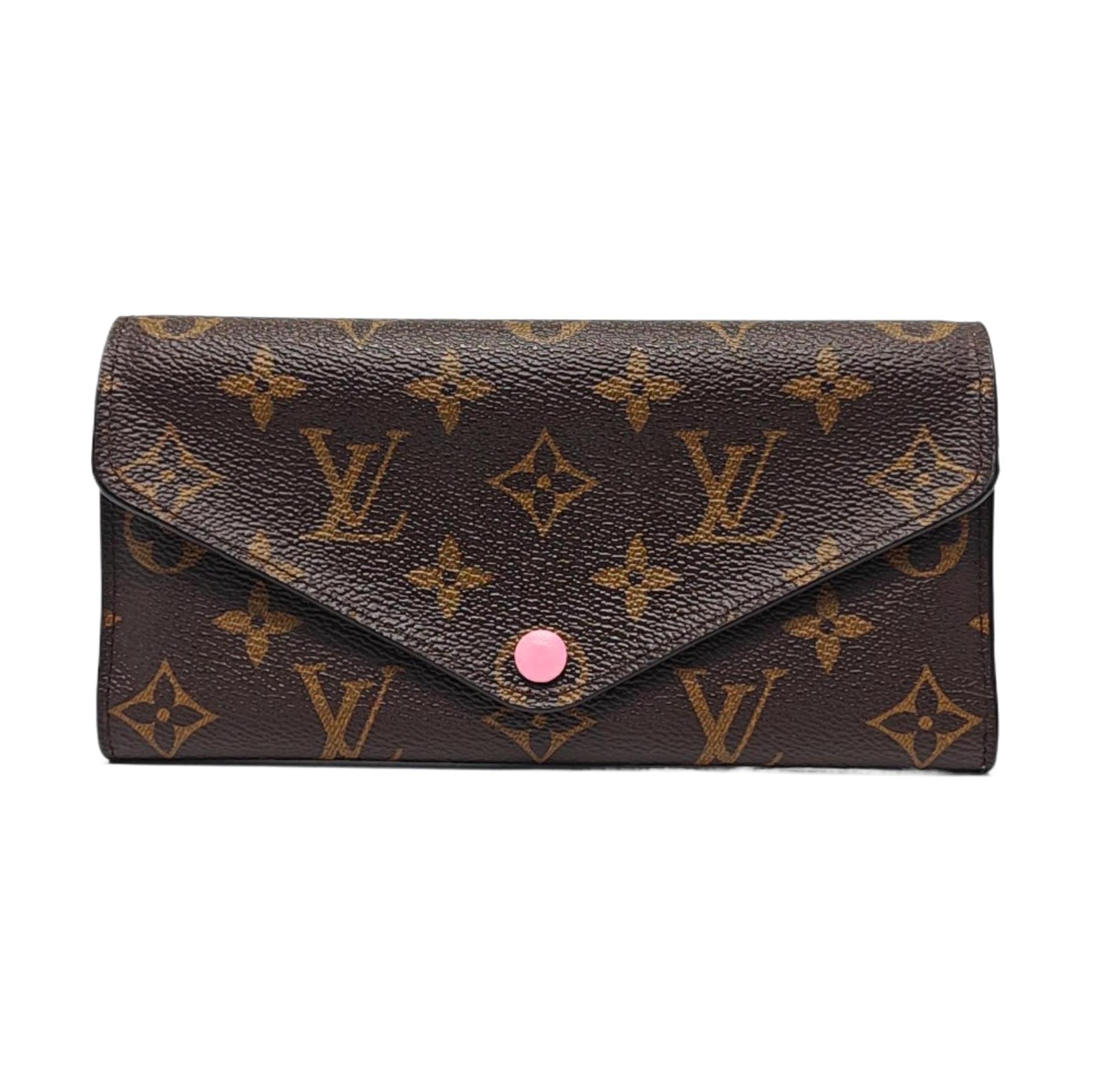 [Pre-Owned] Josephine Monogram Canvas And Leather Mini Wallet - Very Good #1YUWK8I ONE SIZE