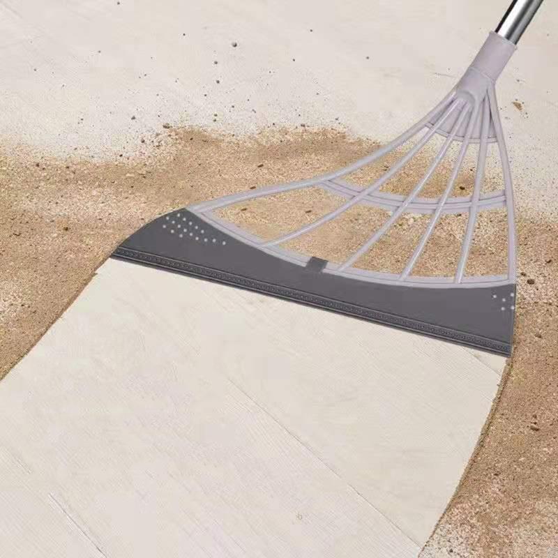 Multifunction Magic Broom 2-in-1 Sweeper Easily Dry the Floor and Remove Dirt Hangable Handle Design for Home  Office