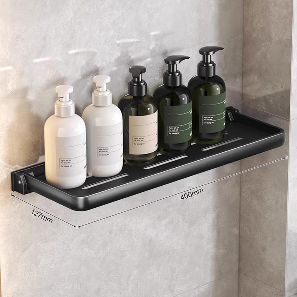 Towel Rack Foldable Punching Free Bath Towel Shelf for Campers Home Kitchens Bathroom Supplies Storage Holder