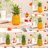 Artificial Pineapple For Party Dessert Fruit Shop Decoration PVC Fake Fruit Photography Props Festive Party Decor Ornaments