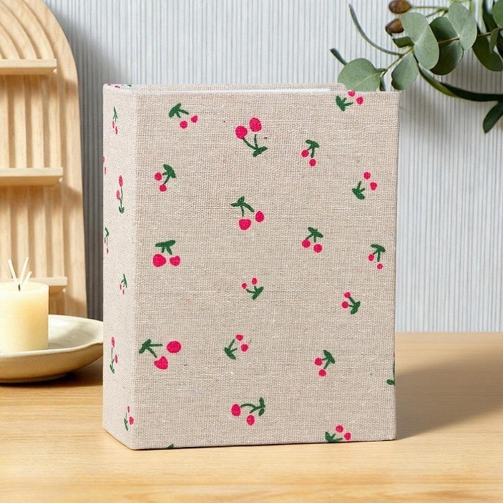 Linen Cover Photo Album 100 Pockets Slip-in Picture Albums Small Scrapbook Album  Children Growth