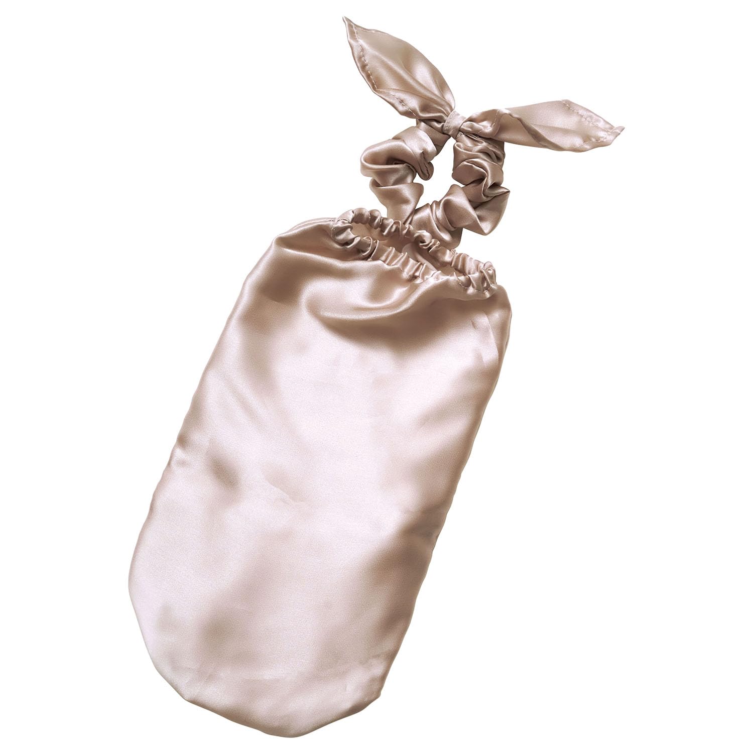 

1 Шелковая блестящая кепка-пони розовый