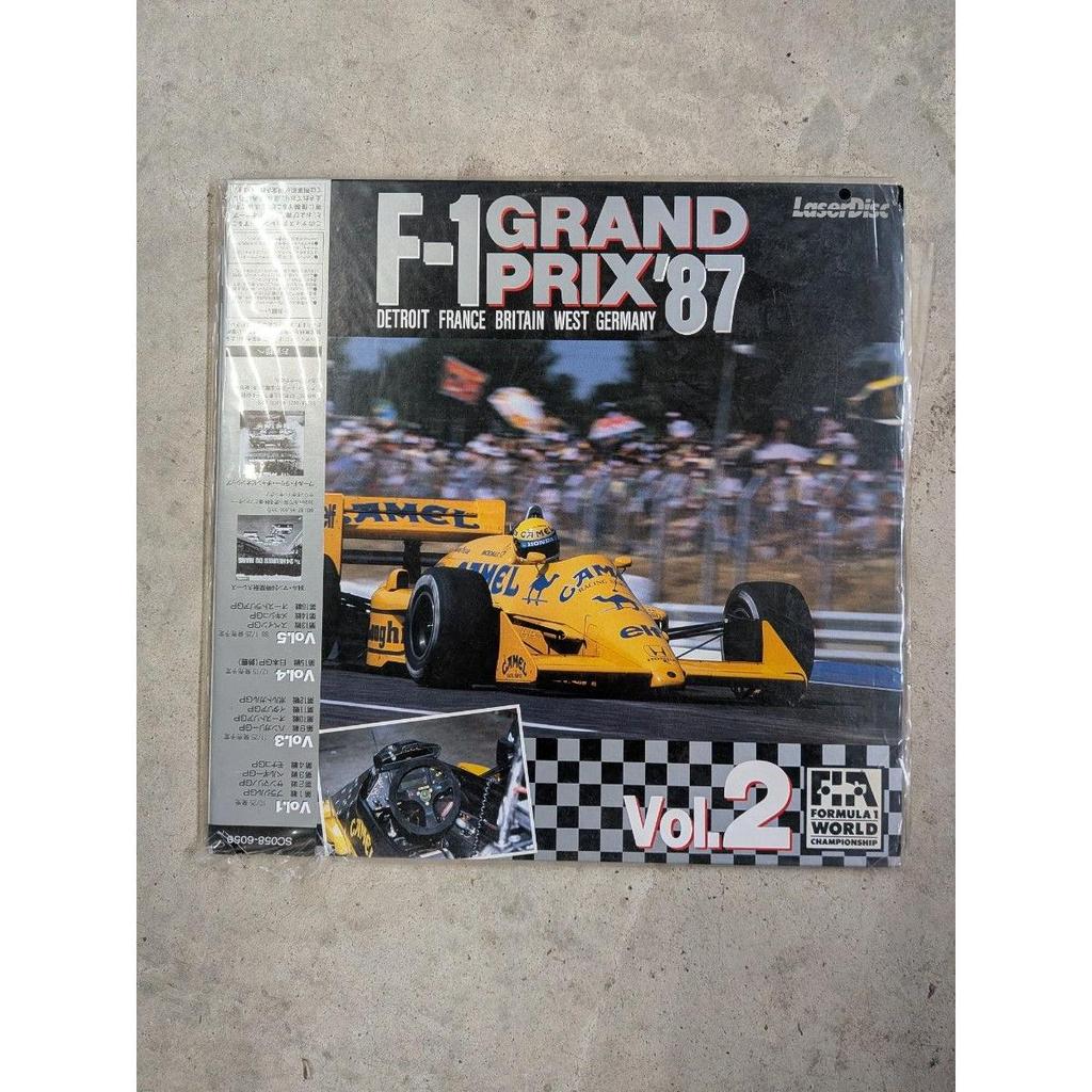 Used F-1 GRAND PRIX '87 Vol.2 LaserDisc