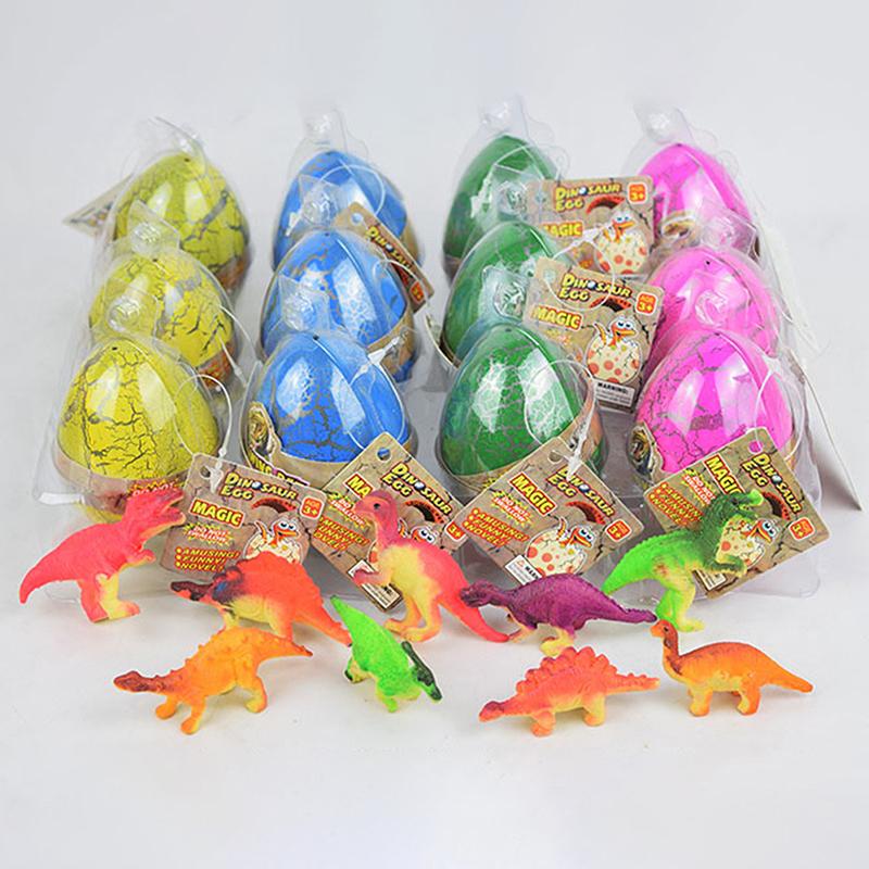 4Pcs Dinosaur Eggs In Water Big Size Water Growing Animal Eggs Dinosaur Grow Egg Novelty Educational Toys For Kids Gift