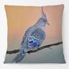 Australia Native Birds Parrots Maggie Black Cockatoo Honeyeater Print Cushion Cover Sofa Decor Pillow Case