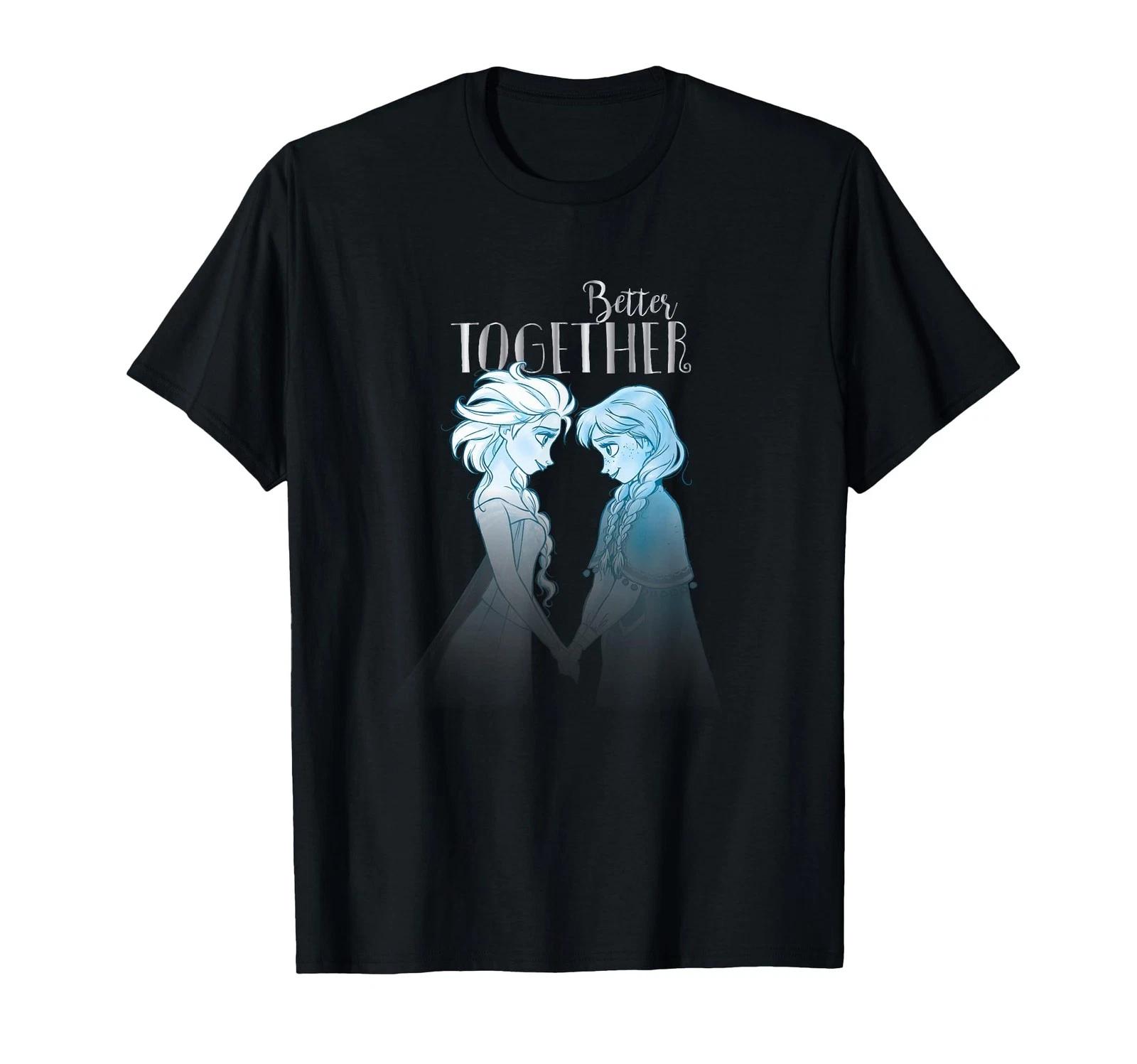 Disney Frozen Elsa & Anna Better Together Vintage Shot T-Shirt_ 4XL