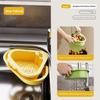 Creative Sink Strainer Basket Triangle Automatic Dumping Filter Basket  Bathroom