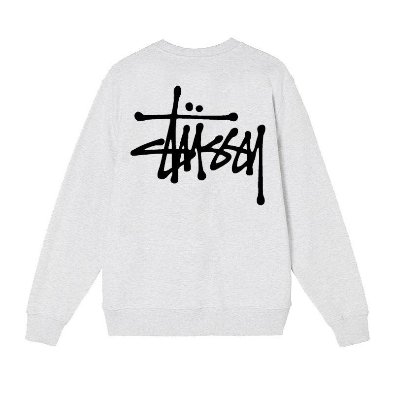 Kuaerstu Unisex Amerikaanse Stijl Ronde Hals Sweatshirt, Zwart, Klassieke Letterprint met Acht Dobbelstenen, Lange Mouw.