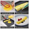 RANXINGST Tamagoyaki Frying Pan IH Person Tamagoyaki Dishwasher Safe Medium Heat Cooking Removable Handle PFOA PFOS Free Black 1-3 Non-Stick (2123cm)