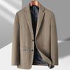 Spring and Autumn Light Luxury Business Single West Middle-aged and Young Solid Color Single-breasted Trendy Suit Jacket