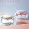 Teeth Retainer Storage Box Portable Deepened Denture Storage Portable Braces Box Multi-layered Invisible Braces Cleaning Box