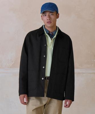 Cp Twill Chore Jacket [Black]