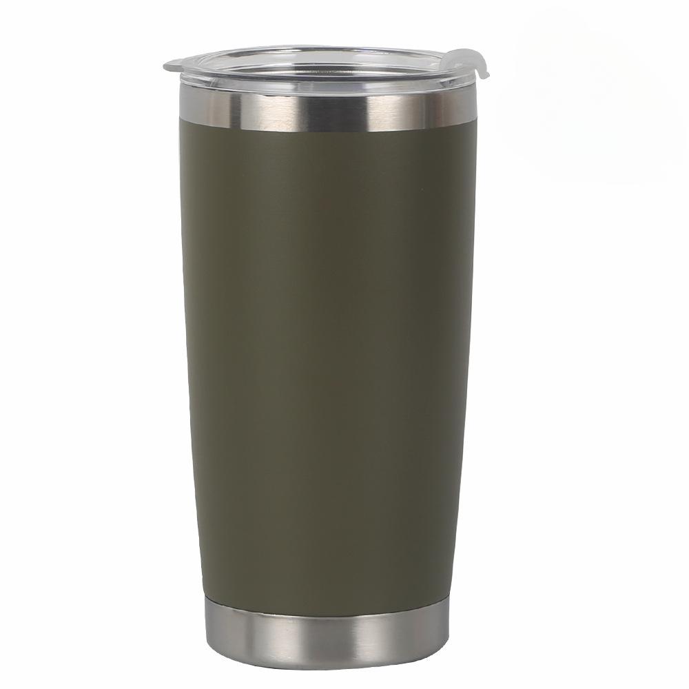 Auto Becher Kalt Isolierung Becher 304 Edelstahl Spray Auto Becher Eis Becher