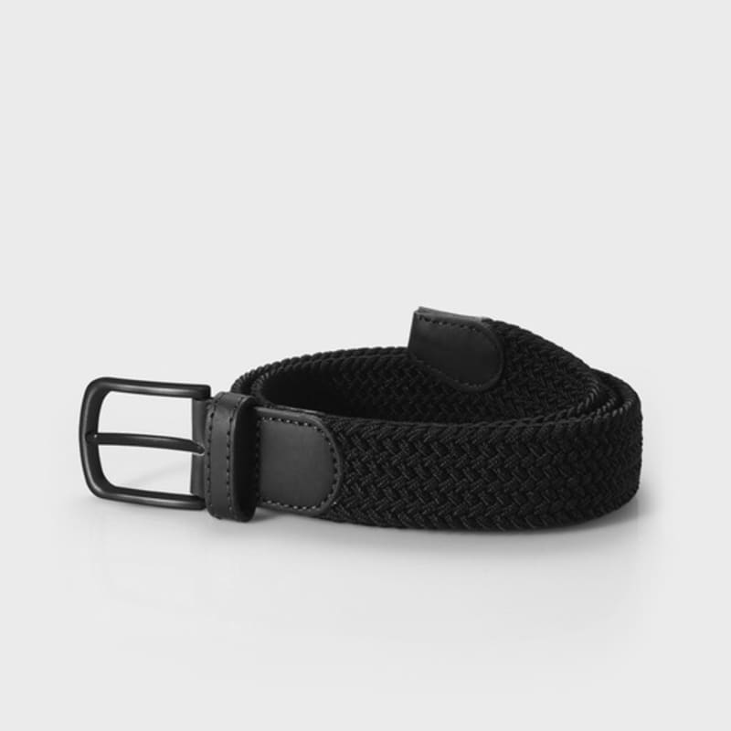 MISTICA Elastic Webbing Belt MU041BK