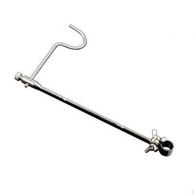 Fishing Pole Bracket Professional Fish Stand Compact Lightweight Stainless Steel Universal for