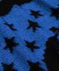 VASTIC Flag Brush Knit_Black/Blue