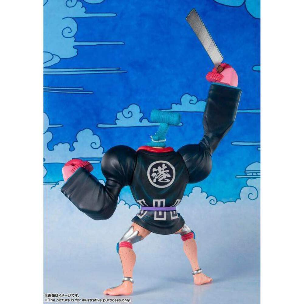 TAMASHII NATIONS Figuarts ZERO ONE PIECE Franky Approximately 220mm PVC ABS Painted Finished Figure (Furanosuke) &