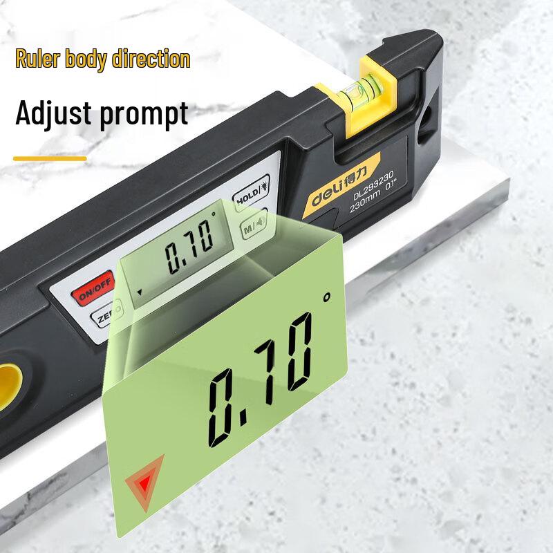 Deli 9-inch Mini Digital Magnetic Level