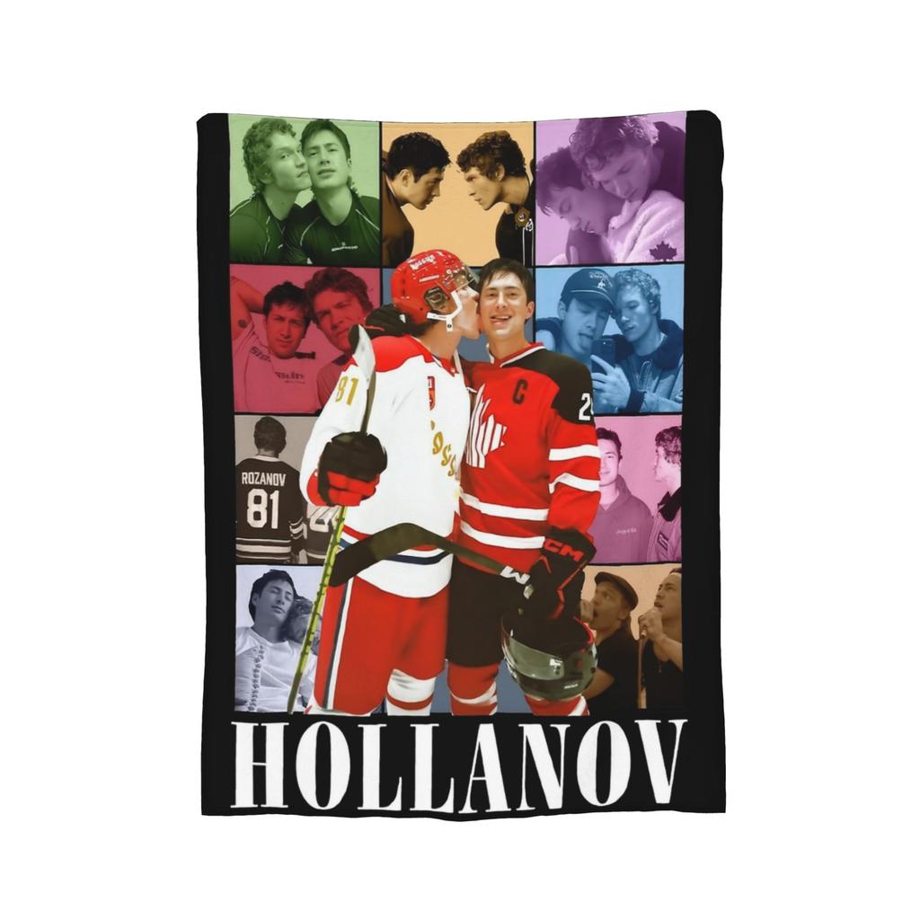 Hollanov Rivalità Riscaldata Ilya E Shane Coperta Pile Primavera Autunno Traspirante Calda Plaid per Letto Divano Copriletto
