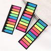 [Memo Paper Sticky Notes] 200pcs/1 Pack High-Quality Multicolor Memo Paper Sticky Notes, Bookmark Marker Stickers, Student Office Supplies