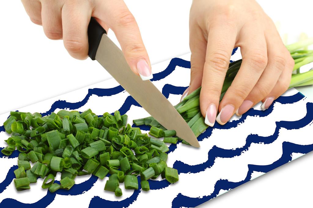 Glass Cutting Board 52X30 Pattern
