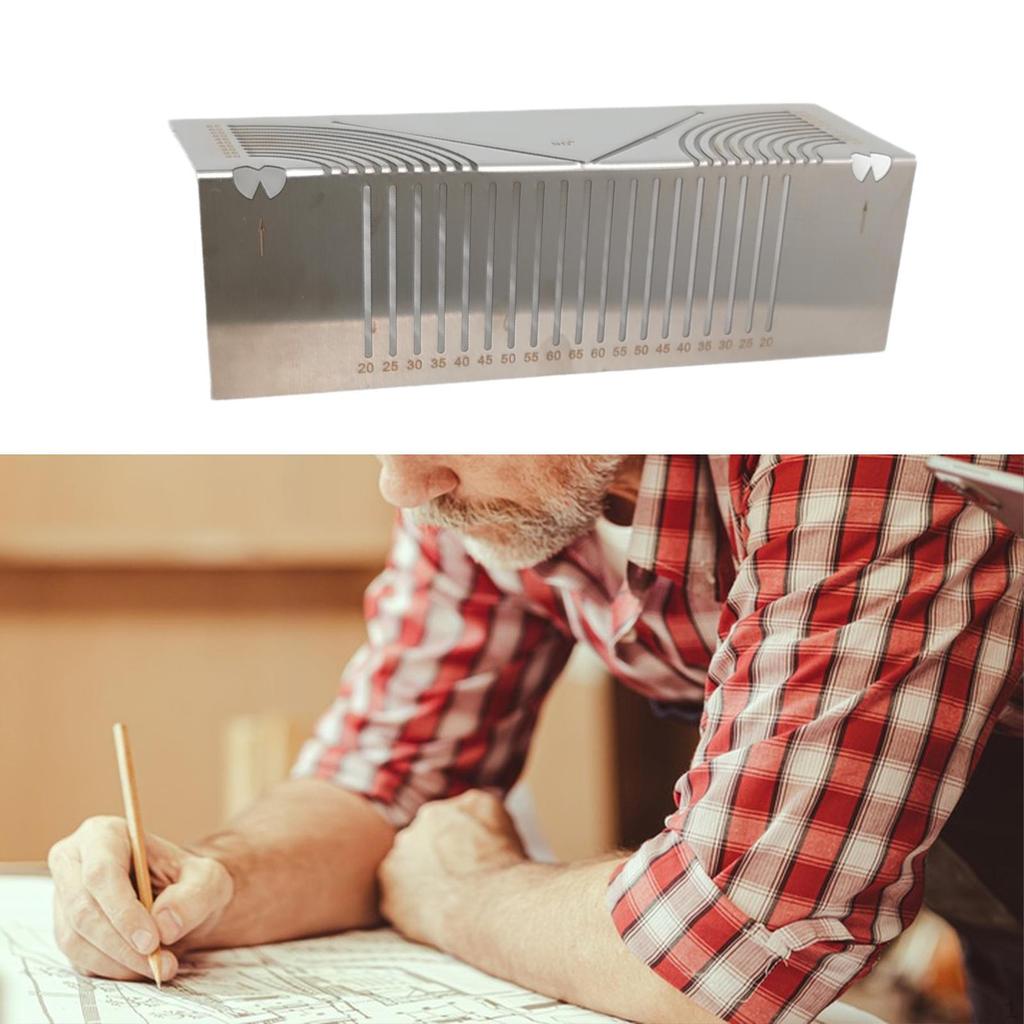 Angle And Arc Marking Tool, Parallel Line Drawing , Portable Versatile Tool for Improving