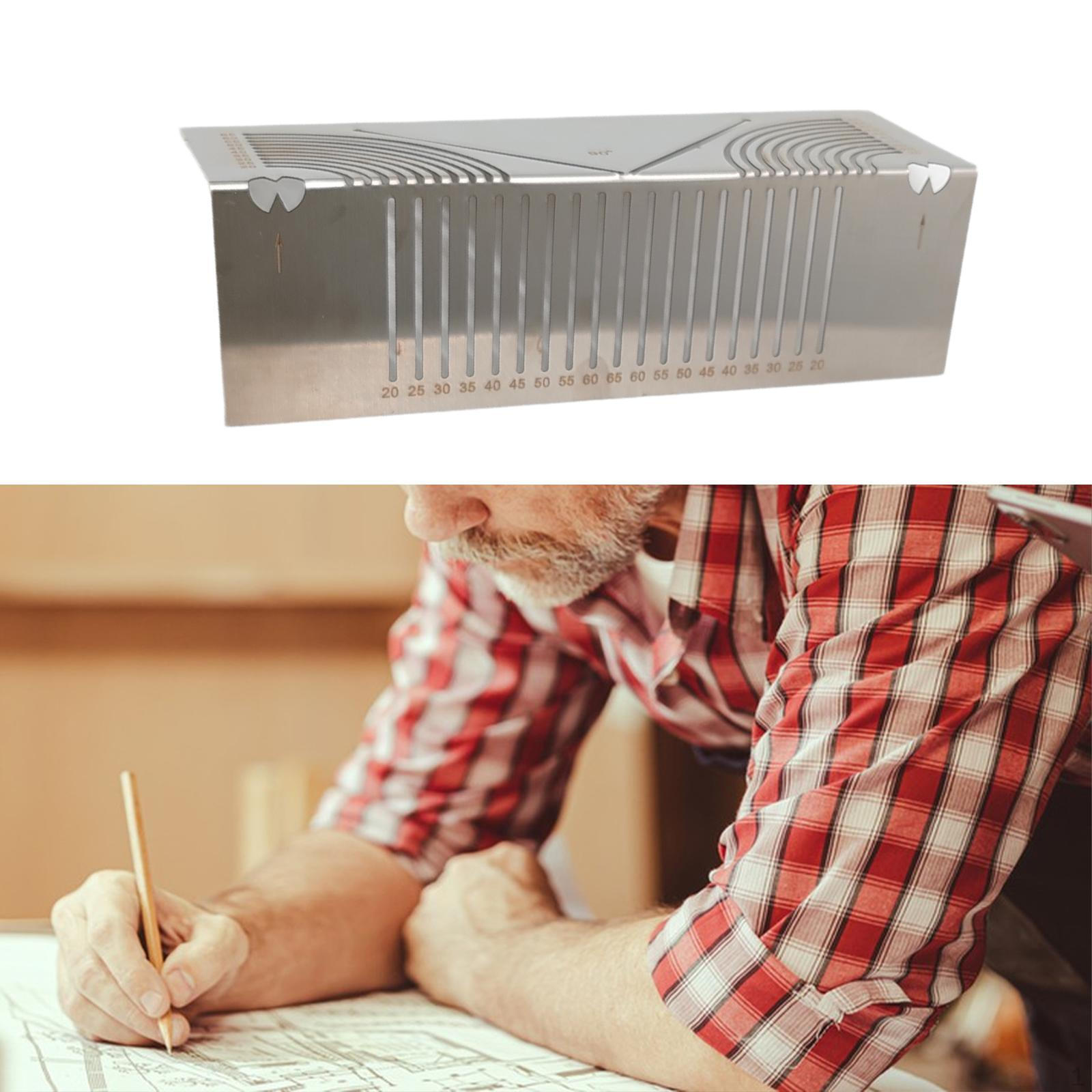 

Инструмент для маркировки углов и дуг, рисование параллельных линий, портативный универсальный инструмент для улучшения Small