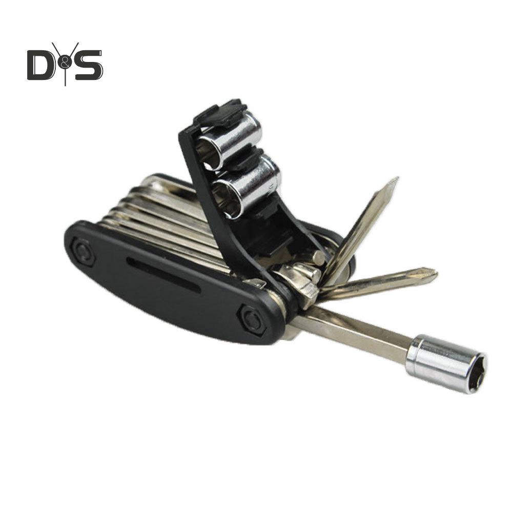 Sada multifunkčních nástrojů pro opravu jízdních kol Super Wind 16 v 1, šestihranný cyklistický šroubovák