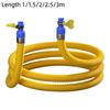 1/1.5/2/2.5/3m Explosion Proof Gas Pipe Rodent Proof Anti Chewing Flexible Steel Gas Pipe Low Pressure Corrugated Gas Hose