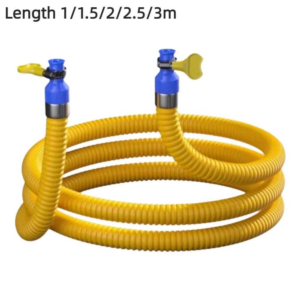 1/1.5/2/2.5/3m Explosion Proof Gas Pipe Rodent Proof Anti Chewing Flexible Steel Gas Pipe Low Pressure Corrugated Gas Hose