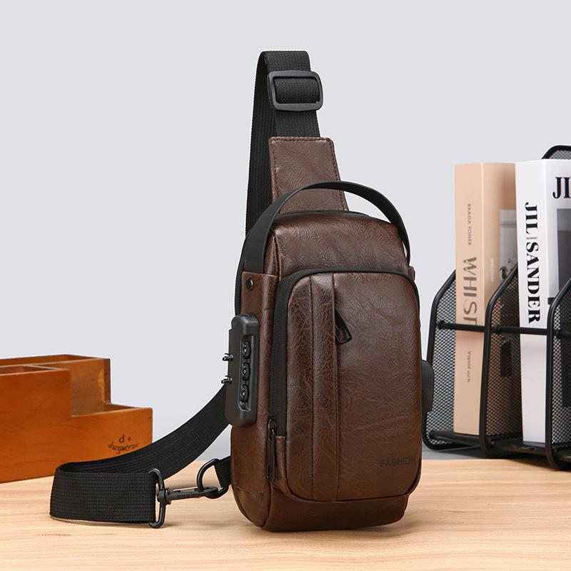 The New Motorcycle Bag Mainly Promotes the Fashion Classic Large-capacity Single-shoulder Diagonal Bag