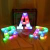 LED Letter Lamp with Remote Control, Dimmable Marquee Alphabet Light for Wedding Birthday Party, Indoor Outdoor Letter