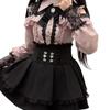 Sweetheart JK Uniform Two-Piece Set: Off-Shoulder Shirt + Skirt - Japanese Style for Spring & Autumn