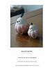 Handmade Yixing Purple Clay Garlic Bird Tea Pet Ornament