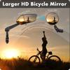 Universelle Fahrradlenker-Spiegel - HD Weitwinkel & 360° drehbar für unübertroffene Sichtbarkeit - Langlebiges Sicherheitsglas für Fahrräder
