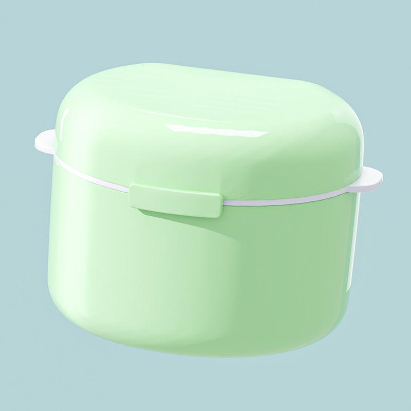 Elderly Denture Cleaning Box, Portable Full Denture Immersion Box, Denture Cleaner, Care Box, Travel Braces Box
