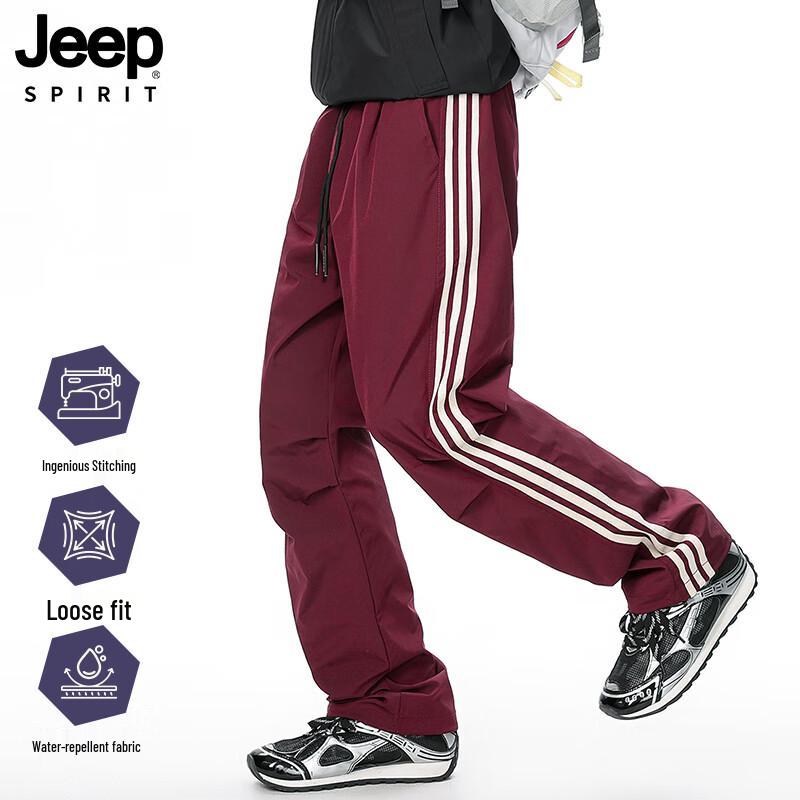 JEEP SPIRIT Men's Waterproof Outdoor Hiking & Casual Pants