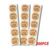 1Inch 100-500pcs Round Kraft Paper "handmade With Love" Seal Sticker For Handmade Products Baking Products Sealing Sticker Label