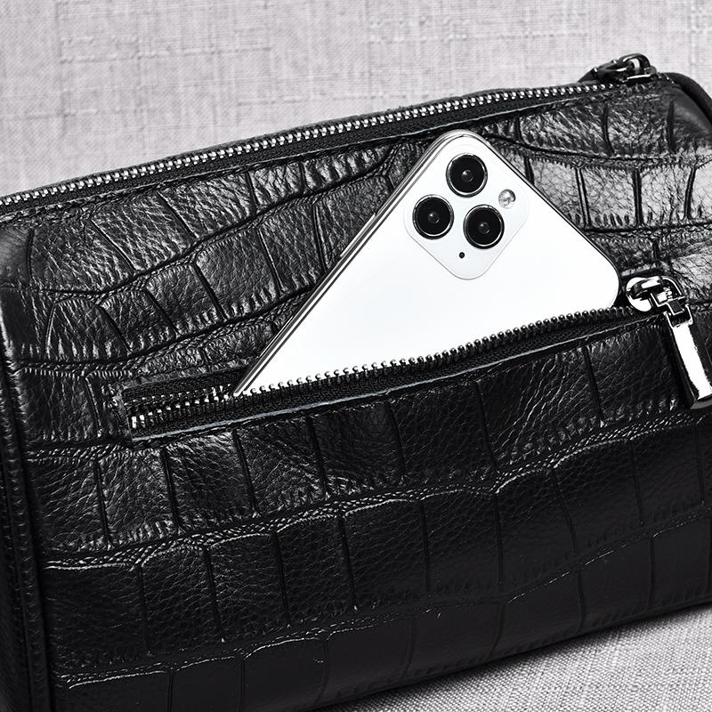 100% Genuine Cow Leather Luxury Handbags Women Bags Designer Ladies Crossbody Shoulder Bags for Women Top Quality Sac A Main New